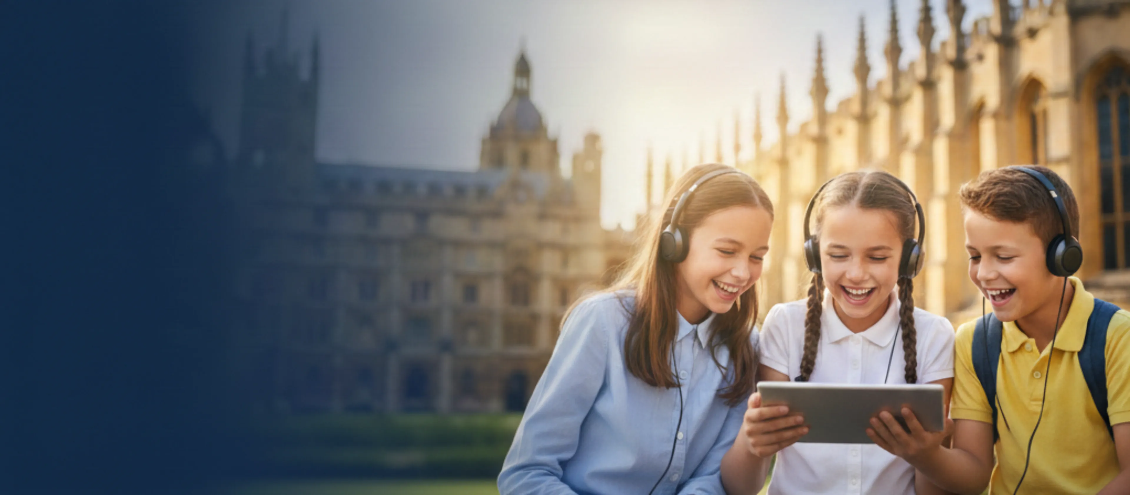 Students studying together